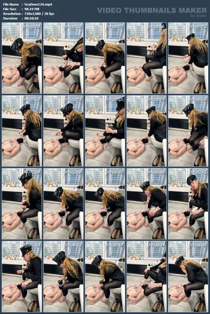 Humilition Extreme - SCATDOMINA / MISTRESS JESSICA / DOMINA SCHWEIZ - MP4