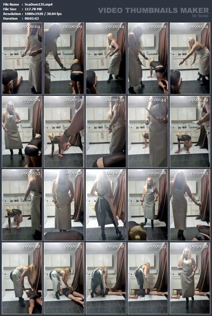 I'm Going To Slaughter My Pig - SCATDOMINA / MISTRESS JESSICA / DOMINA SCHWEIZ - MP4