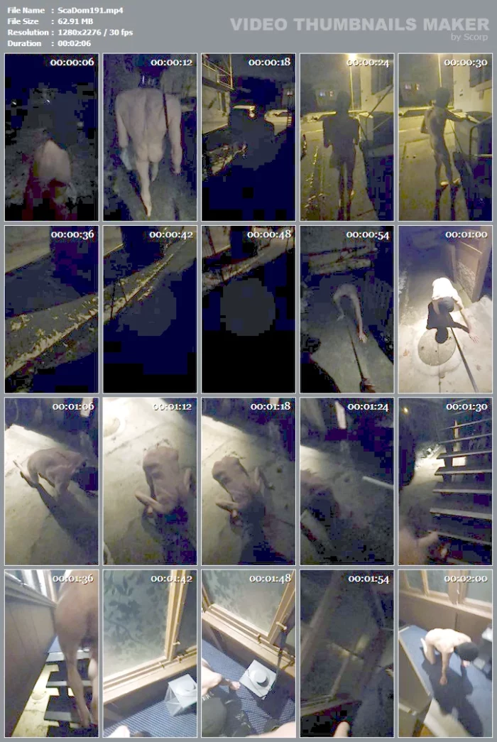 Naked Slave's Dog Served Me Outdoor At -4°C - SCATDOMINA / MISTRESS JESSICA / DOMINA SCHWEIZ - MP4