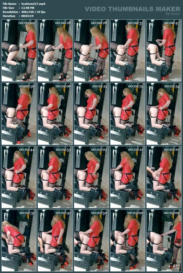 Pegging - SCATDOMINA / MISTRESS JESSICA / DOMINA SCHWEIZ - MP4