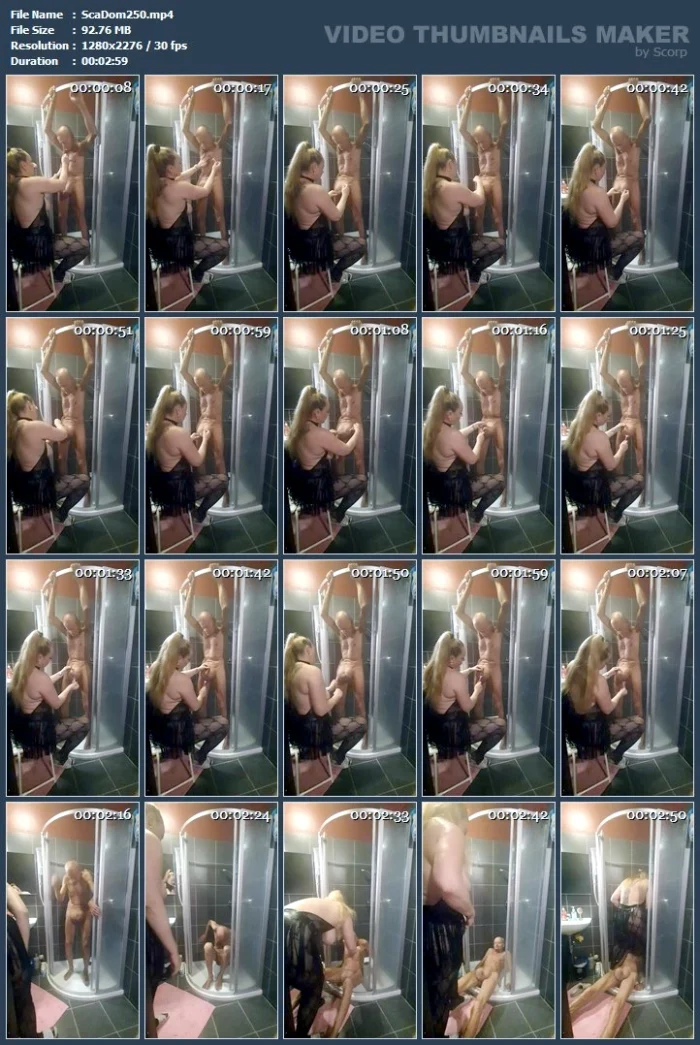 Shaving Balls For Easter - SCATDOMINA / MISTRESS JESSICA / DOMINA SCHWEIZ - MP4