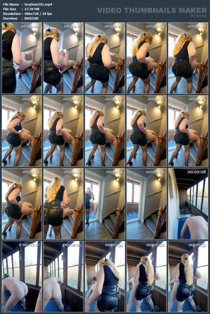 Slave Is Getting Fucked In The Corridor - SCATDOMINA / MISTRESS JESSICA / DOMINA SCHWEIZ - MP4