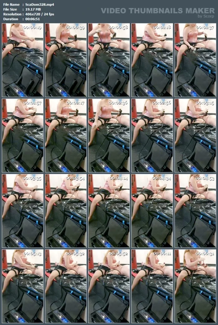 Slave Is Getting Milked - SCATDOMINA / MISTRESS JESSICA / DOMINA SCHWEIZ - MP4