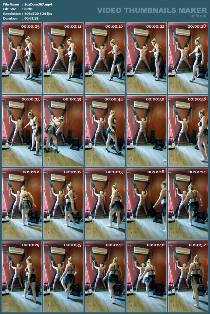 Spanking & Ballbusting - SCATDOMINA / MISTRESS JESSICA / DOMINA SCHWEIZ - MP4