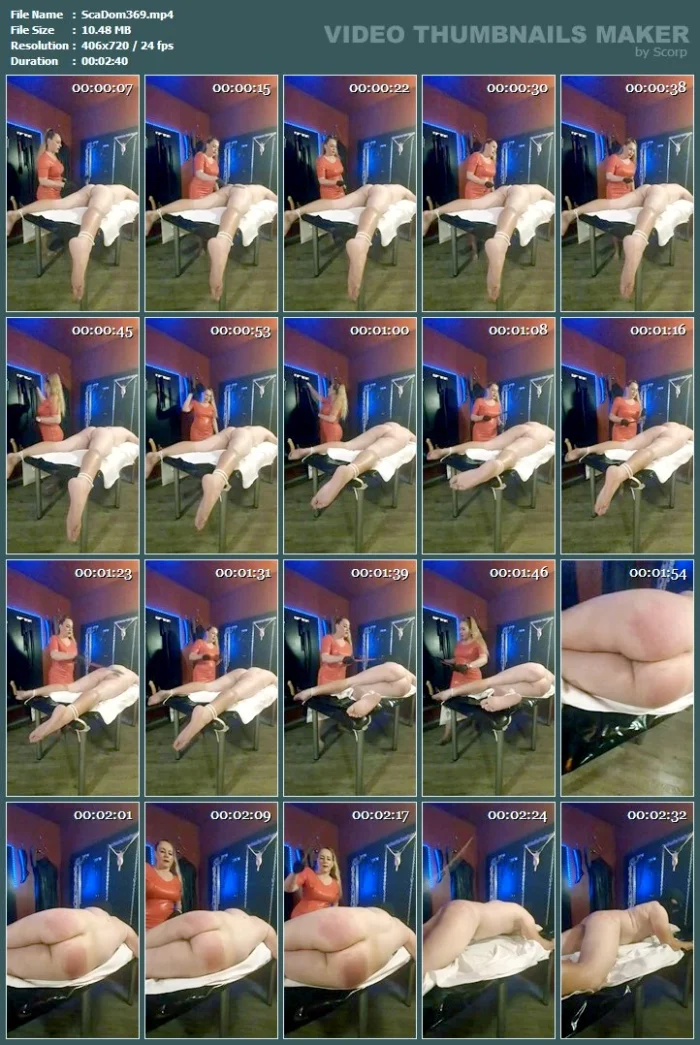 Spanking - SCATDOMINA / MISTRESS JESSICA / DOMINA SCHWEIZ - MP4