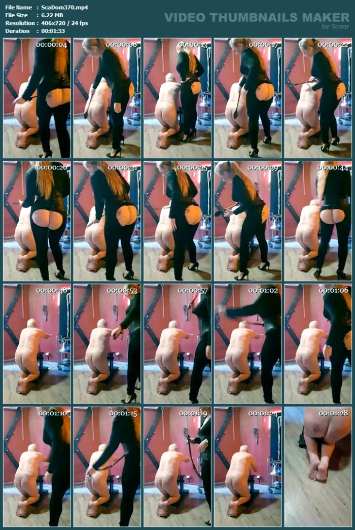 Spanking - SCATDOMINA / MISTRESS JESSICA / DOMINA SCHWEIZ - MP4