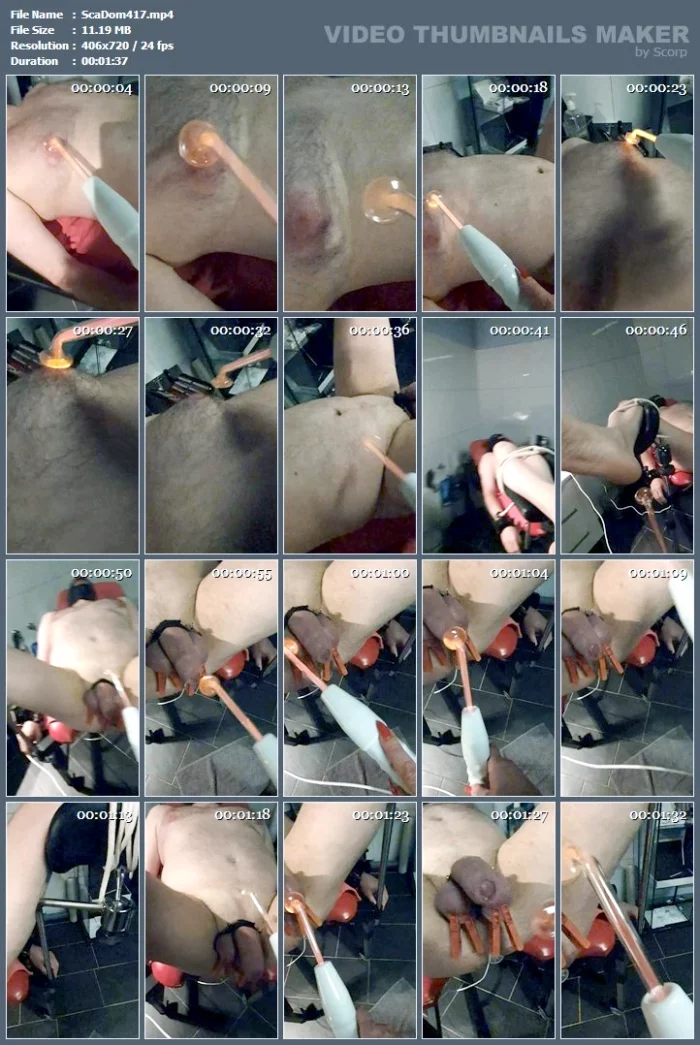 Treatment With Violet Wand - SCATDOMINA / MISTRESS JESSICA / DOMINA SCHWEIZ - MP4