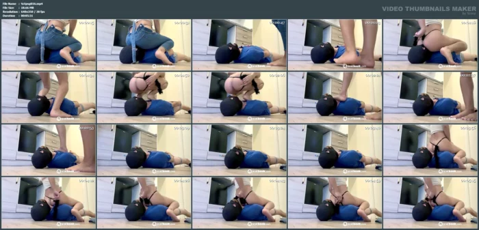 Mistress Sıla And Toilet Slave - SCTPSG06 - MP4
