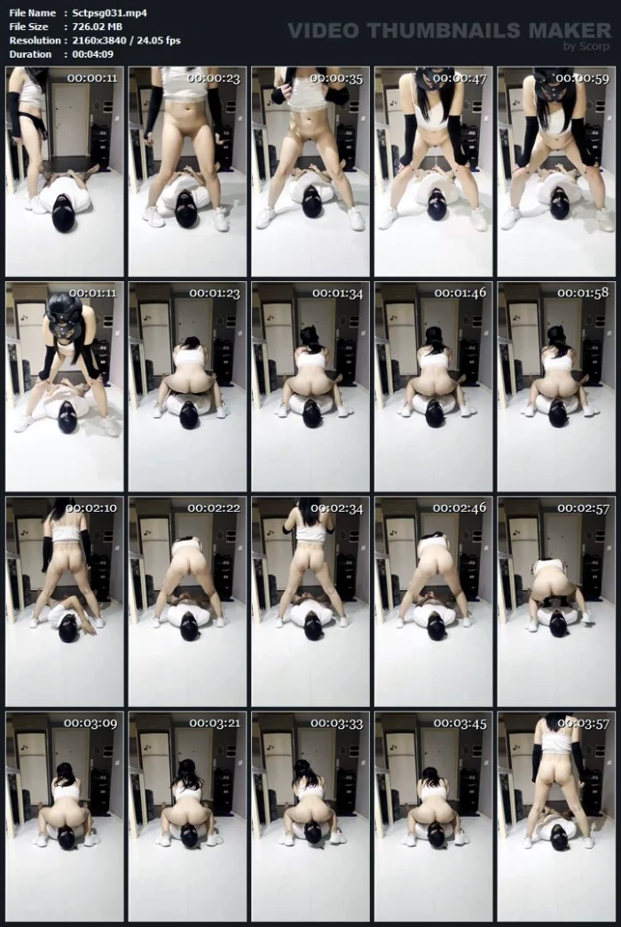 The First Time Mistress Diamond Used Someone As A Toilet Slave - SCTPSG06 - MP4