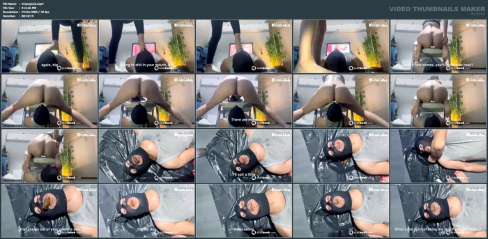 Ms. Gunes, First She Fucked Up In My Mouth, And Then She Made Me Eat His Shit - SCTPSG06 - MP4