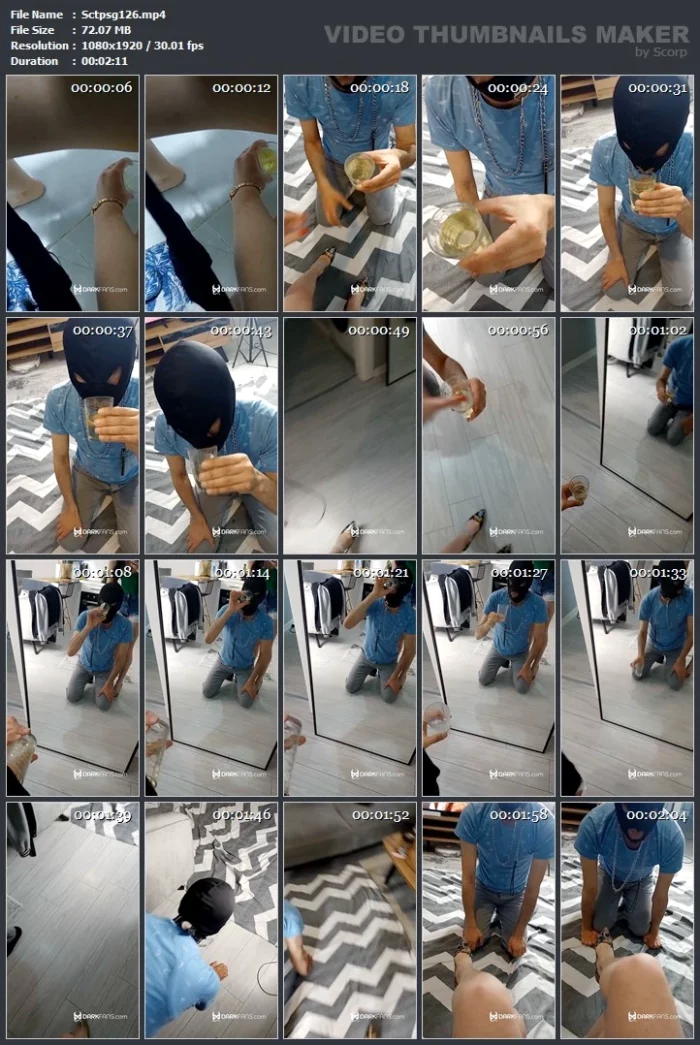 Drinking Urine - SCTPSG06 - MP4