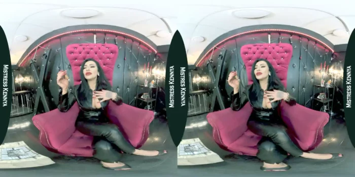 Vr Vids - Mistress Kennya - SPH Verbal Humiliation Power Exchange Cigar Smoking Cuckolding - Professional Domme In Charge - SEXLIKEREAL - MP4