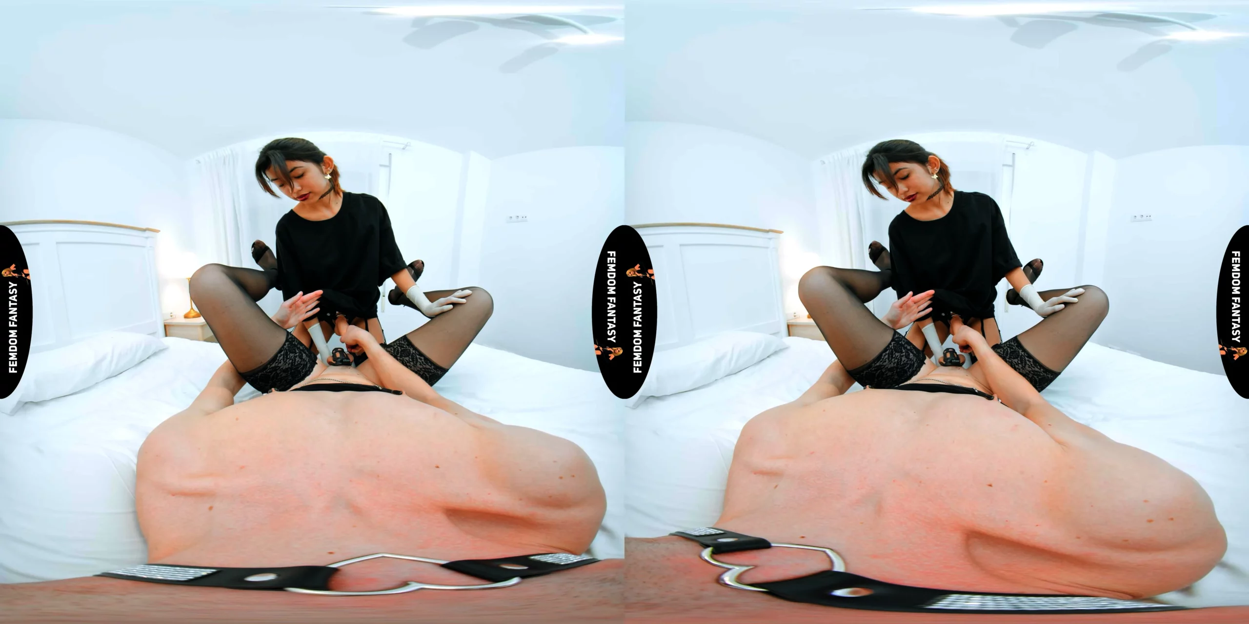 Femdom Fantasy Vr - Mia Ramos - Pegged 5 - Tiny Girl Feminizes - SEXLIKEREAL - MP4