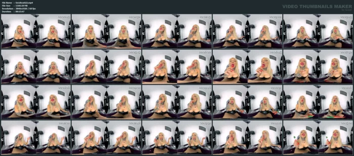 Vr Vids - Sensory Delights Mistress Saida's Smoky Lollypop Tease - SEXLIKEREAL - MP4