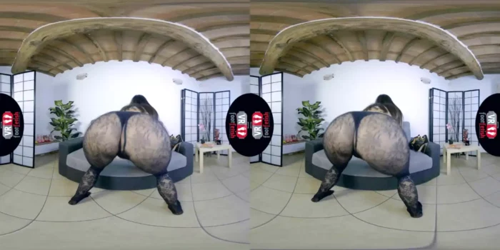 Vr Foot Fetish - Big-Booty Babe Lilian Will Smack Her Juicy Ass And Play With Her Sexy Feet For Your Eyes In Vr - SEXLIKEREAL - MP4