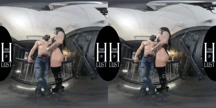 Vr Vids - Mistress Kennya - Muscle Cuckholding; Watching Your Big Tit Domme Rub Oil On Another Man - SEXLIKEREAL - MP4