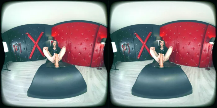 Vr Vids - Elise Vivienne - Footplay Sensual Domination With Oil & Dildo - SEXLIKEREAL - MP4