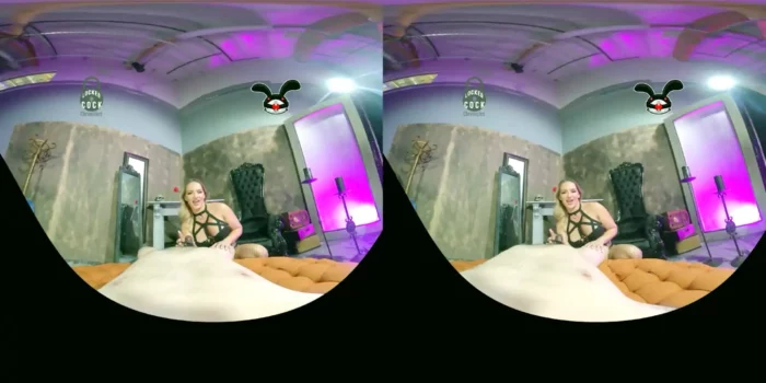 Locked Cock Chronicles - 180 - 3d - Vr Edition - Volume 2 - Cali Carter; Blonde Babe Male Chastity - SEXLIKEREAL - MP4