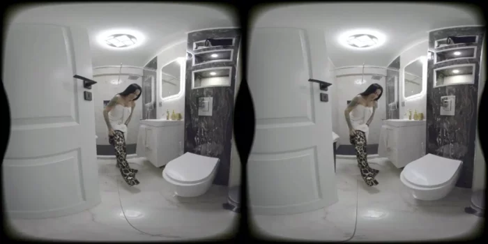 Vr Vids - Mistress Kennya - BDSM Vacation Fantasy Episode 5 Shower Peek - SEXLIKEREAL - MP4