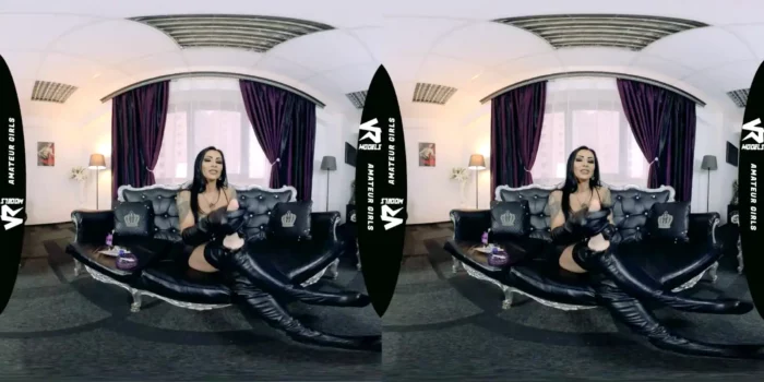 Vr Vids - Mistress Kennya - JOI And Smoking With Gloves; Dominatrix Tease Solo - SEXLIKEREAL - MP4