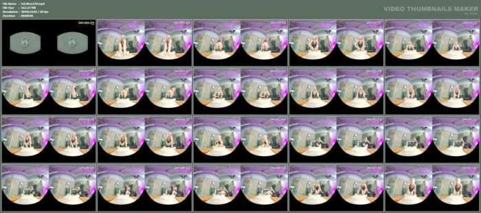 Locked Cock Chronicles - 180 - 3d - Vr Edition - Volume 3 - Alexis Monroe; Busty Blonde Babe Teasing Your Chastity Cock - SEXLIKEREAL - MP4