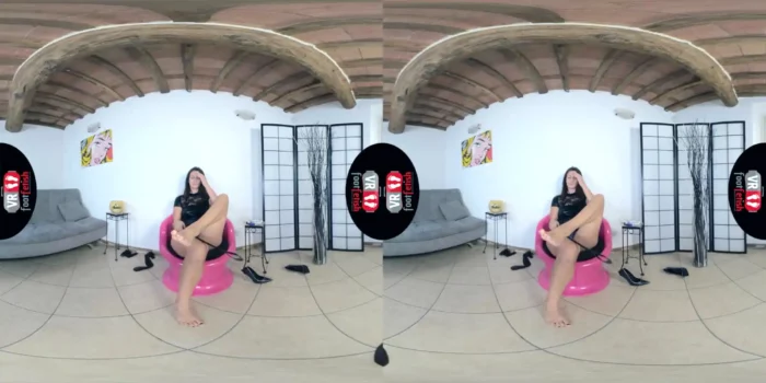 Vr Foot Fetish - Sexy Mistress Lilian Treats You Like A Worthless, Pathetic Piece Of Shit - Leg Fetish Vr With Dominatrix - SEXLIKEREAL - MP4