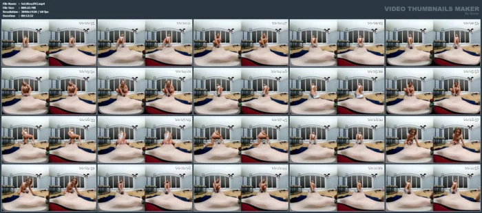 Locked Cock Chronicles - 180 - 3d - Vr Edition - Volume 18 - Jackie Gold; Blonde Babe Chastity Cage Fetish - SEXLIKEREAL - MP4