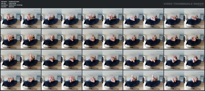 Cupacakeus - Mesmerized By My Feet For Enternity - SEXLIKEREAL - MP4