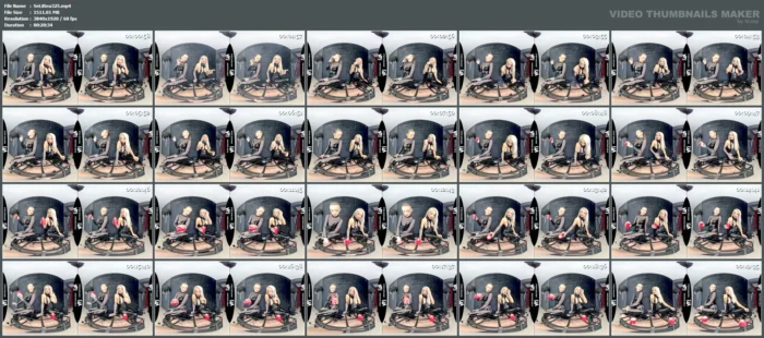Vr Vids - Mistress Saida, Mistress Madden - BDSM Lifestyle With Our Human Ashtray - SEXLIKEREAL - MP4