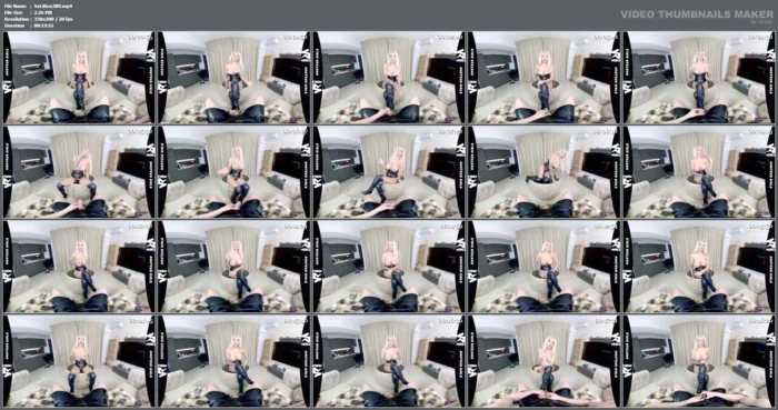 Vr Vids - Mistress Saida - Servant 101 Episode 3 Cuckolding & Cum Eating - SEXLIKEREAL - MP4