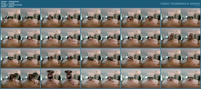 Sabdeluxe - Bound Footjob - SEXLIKEREAL - MP4