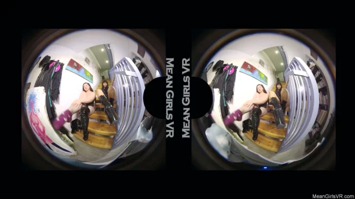 Mean Girls Vr - Hanna Hunt, Lady Toro - Clean Our Heels And Feet Properly Servant! - BDSM Foot Fetish - SEXLIKEREAL - MP4