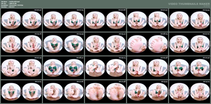 Cupacakeus - Bbc Footjob Cuckold Wifes Gift To Husband - SEXLIKEREAL - MP4