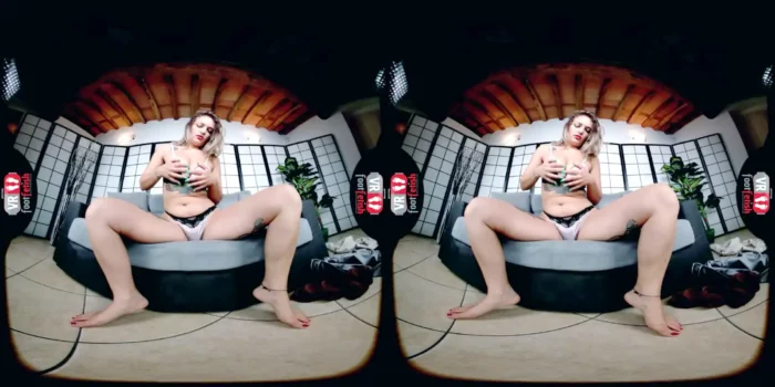 Vr Foot Fetish - Lady Maat - Sultry Brunette Asserts Dominance With Her Fragrant Feet - SEXLIKEREAL - MP4
