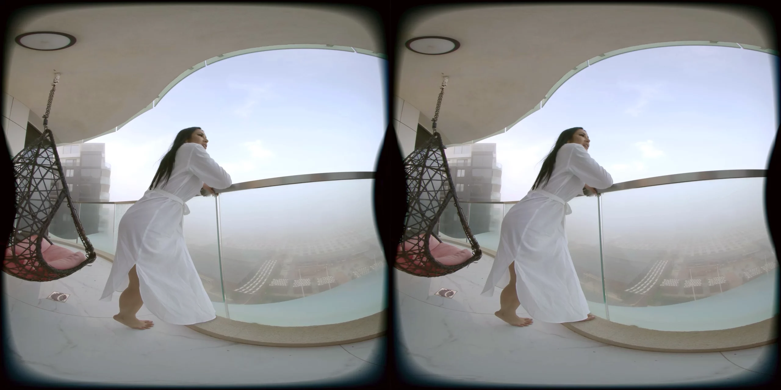 Vr Vids - Mistress Kennya - BDSM Vacation Fantasy Episode 4 Balcony Tease - SEXLIKEREAL - MP4