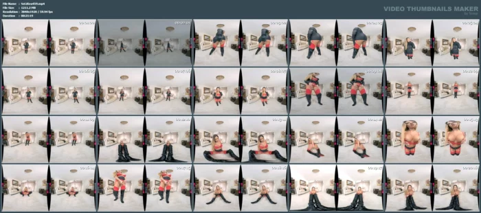 Mean Girls Vr - Natalia Forrest - Sexual Deviant - British Babe Solo Striptease - SEXLIKEREAL - MP4