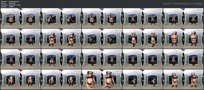Vr Vids - Sensual Strapon Tease Mistress Kennya's Balcony Fantasy - SEXLIKEREAL - MP4