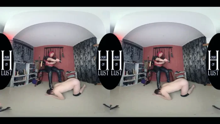 Vr Vids - Goddess Andreea - Human Ashtray & Humiliation - SEXLIKEREAL - MP4