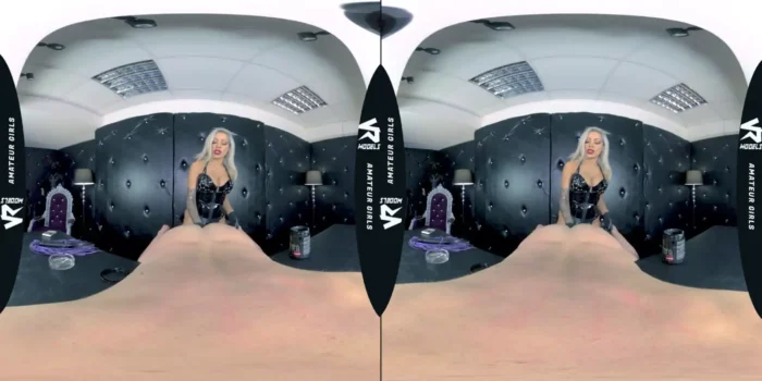 Vr Vids - Mistress Saida - Servant POV Pegging, Human Ashtray In The Ass, Ass Whip, Scratching With Nails And Fingerring With Lube - SEXLIKEREAL - MP4