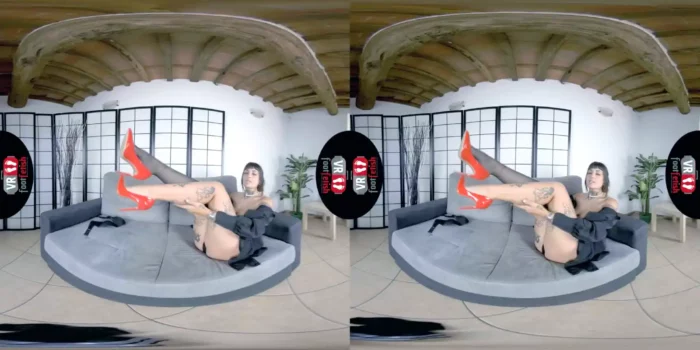 Vr Foot Fetish - Tattooed Babe Plays With Her Good-Smelling Feet - SEXLIKEREAL - MP4