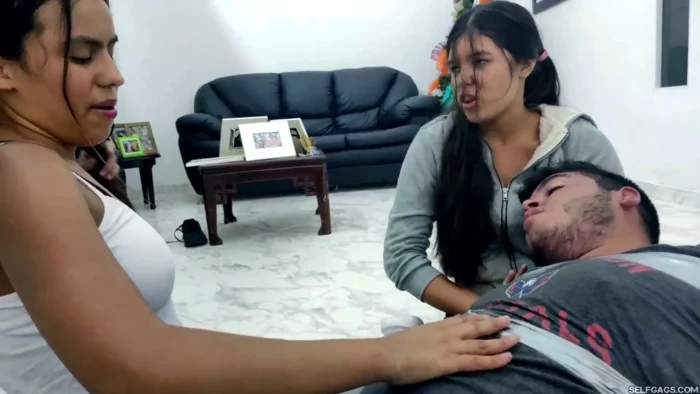 Famous Superstar Restrained By Crazy Fans! - SELFGAGS FEMDOM BONDAGE - MP4