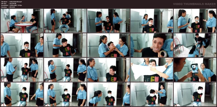 The Art Project - SELFGAGS FEMDOM BONDAGE - MP4
