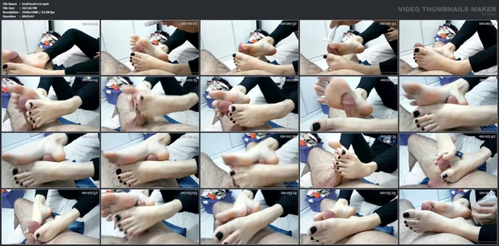 Cum In The High Arches - SENHOR E SENHORA FEET - MP4