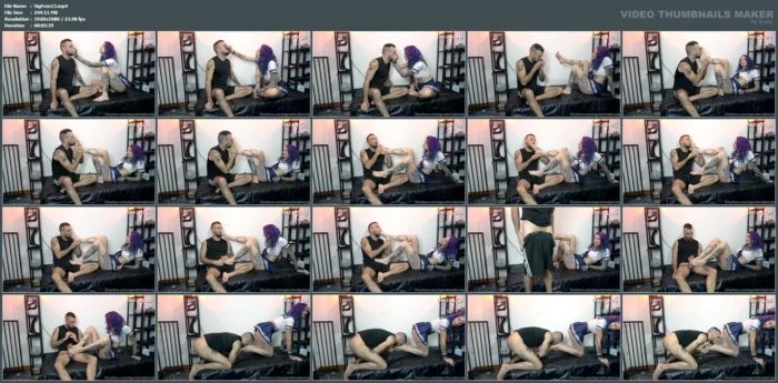 Blacmail By Classmate With Miss Lilli Bayle - SIGMA FEMDOM - MP4