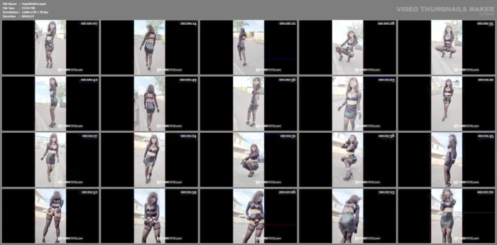 In A Kinky Outfit Outdoors - SOPHIE ELODIE / SOPHIE MARTIN - MP4