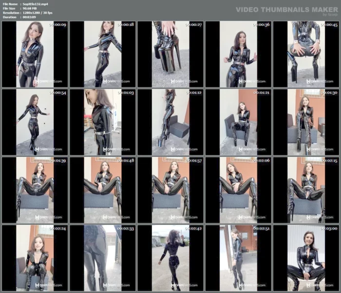 In My Latex Catsuit - SOPHIE ELODIE / SOPHIE MARTIN - MP4