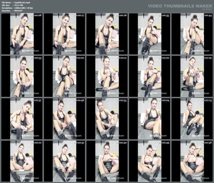 In My Ballet Boots And Chains 2 - SOPHIE ELODIE / SOPHIE MARTIN - MP4