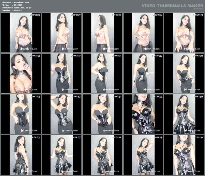 In My Three New Corsets. Which Is Your Favorite? - SOPHIE ELODIE / SOPHIE MARTIN - MP4