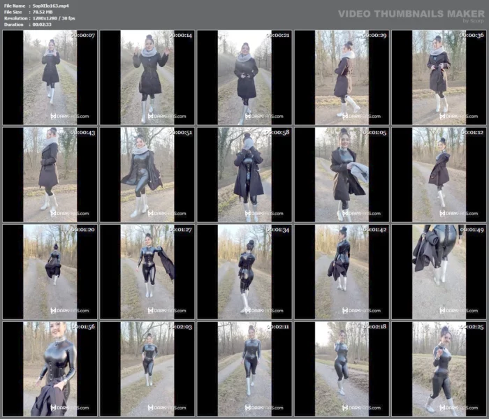 In My New Silver Hunter Boots - SOPHIE ELODIE / SOPHIE MARTIN - MP4