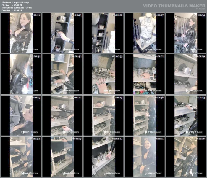 Tour Of Our Kinky Room - SOPHIE ELODIE / SOPHIE MARTIN - MP4